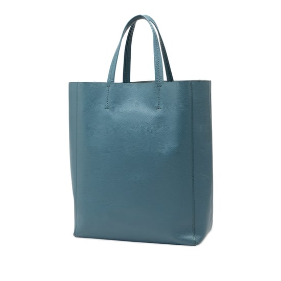 Bolsa Cabas Vertical de Segunda Mano en Cuero de Ternera de Grano Pequeño - Image 2
