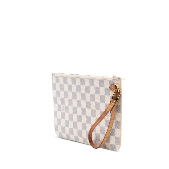 Bolso Pouch Neverfull Mm Damier Azur de segunda mano - Image 3