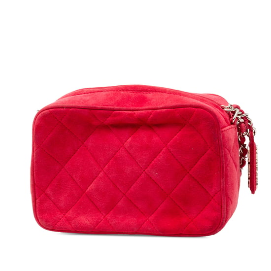 Bolso de cámara de ante acolchado de segunda mano - Image 2