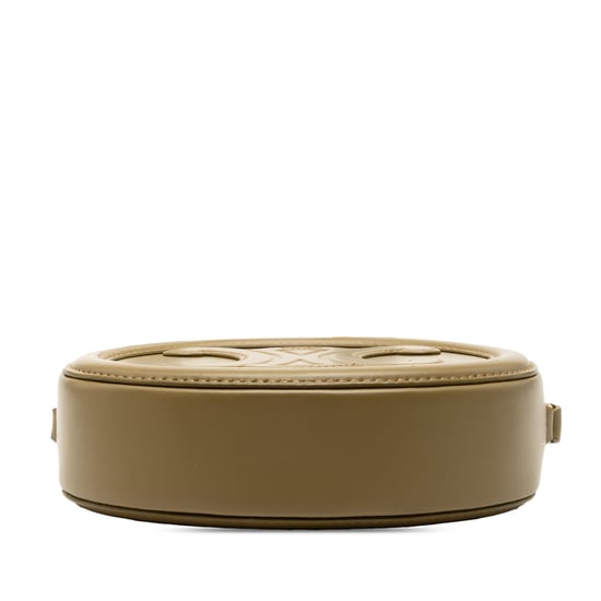 Bolso bandolera ovalado Cuir Triomphe de piel de ternera pequeña de segunda mano - Image 3