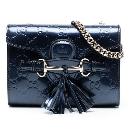Bolso Crossbody Emily Guccissima Mini Patent de segunda mano - Image 1