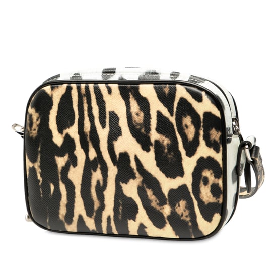 Bolso de cámara de cuero impreso de leopardo de segunda mano - Image 2