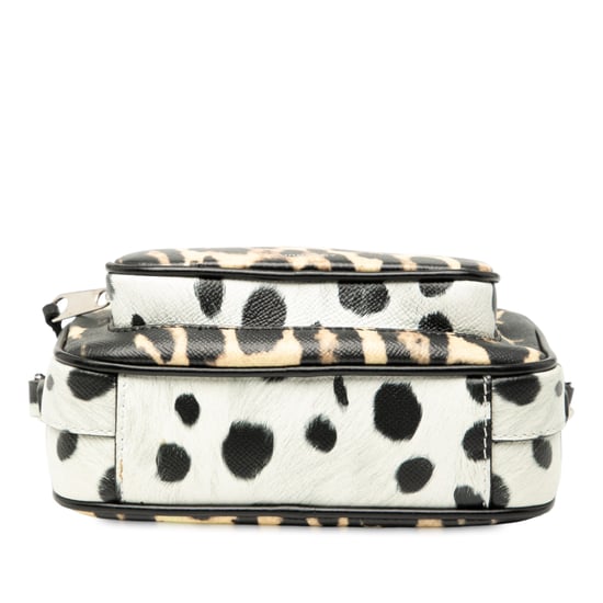 Bolso de cámara de cuero impreso de leopardo de segunda mano - Image 3