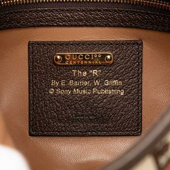 Bolso cruzado pequeño de lona 100 Centenario Música Jackie 1961 de segunda mano - Image 6
