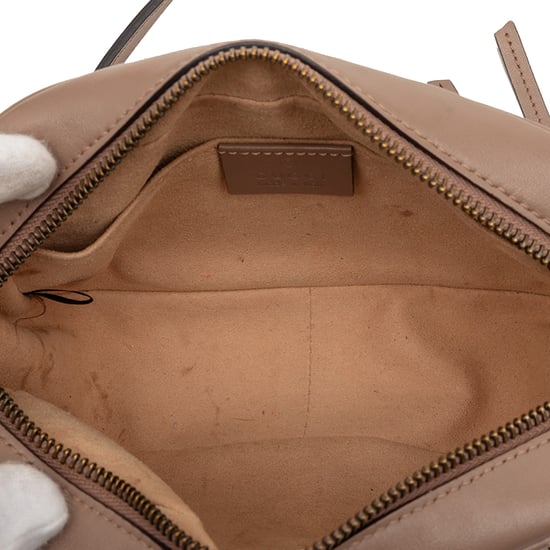Mini GG Marmont Matelassé de Piel de Segunda Mano Crossbody - Image 4