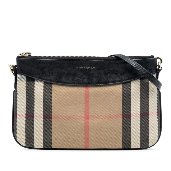 Bolso Cruzado Peyton de Lona Check de Casa de Segunda Mano - Image 1