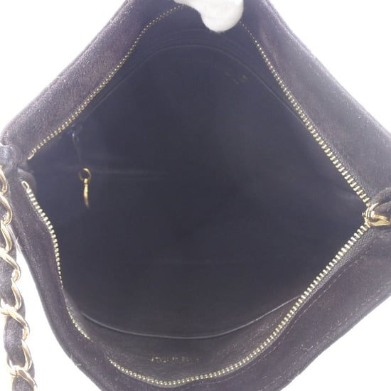 Bolso de hombro de ante acolchado y con borlas de segunda mano - Image 4