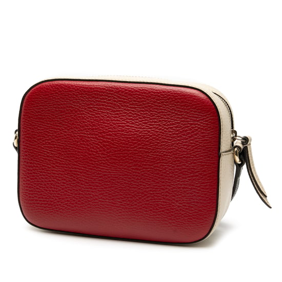 Bolso Crossbody Soho Disco de Cuero Tricolor Pequeño de Segunda Mano - Image 2