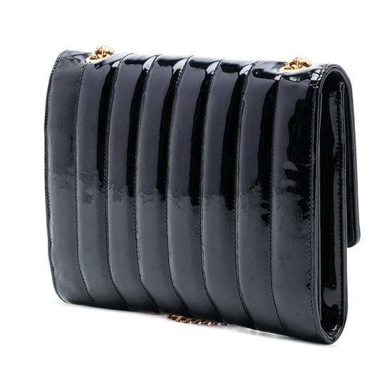 Cartera Cruzada Vicky Mediana de Patente Usada - Image 2