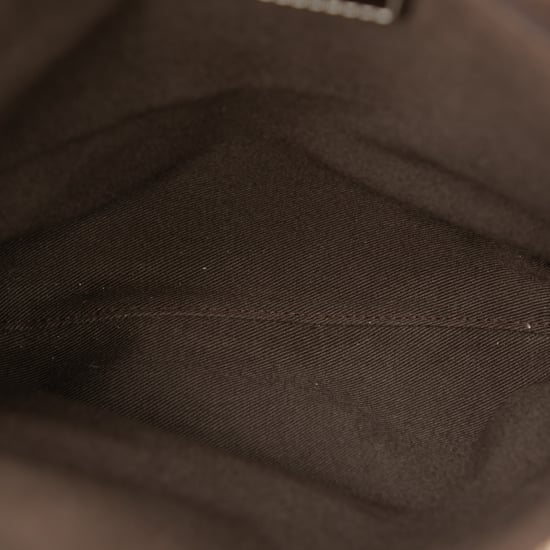 Bolso cruzado de lona recubierta Anagram de segunda mano - Image 4