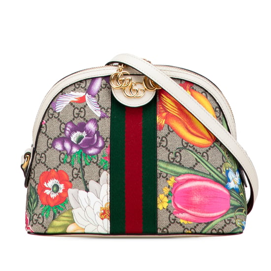 Bolso Cruzado Dome Ophidia Flora Gg Supreme de Segunda Mano - Image 1