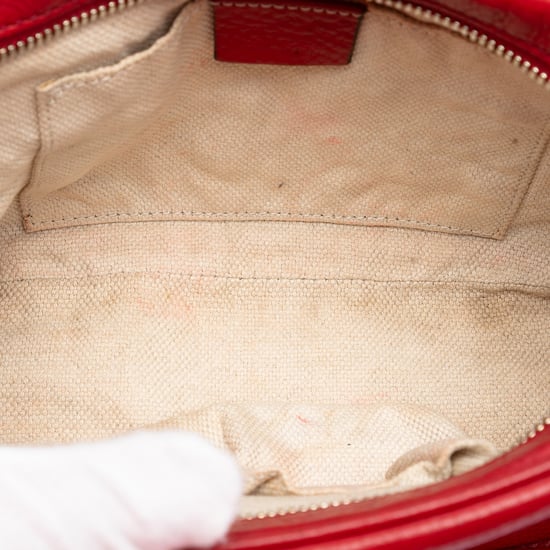 Bolso cruzado Soho Disco de cuero de segunda mano - Image 4