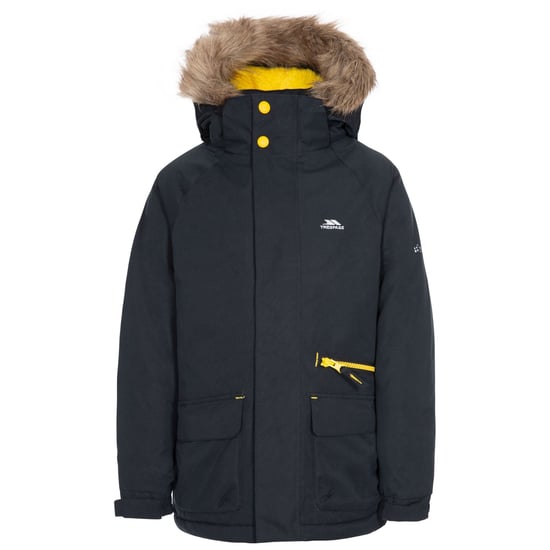 Trespass Childrens/Kids Upbeat Parka (Black) - Image 1