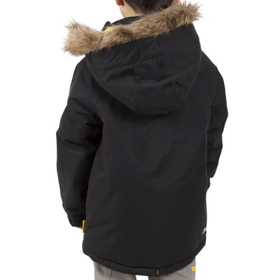 Trespass Childrens/Kids Upbeat Parka (Black) - Image 4