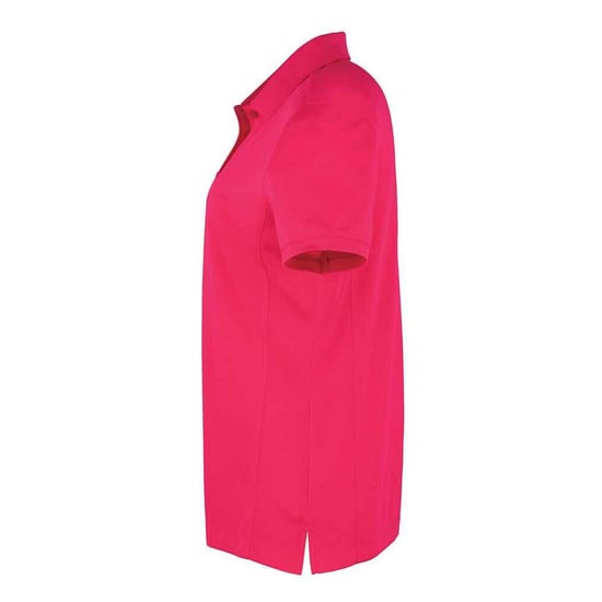 Premier Womens/Ladies Coolchecker Polo Shirt (Hot Pink) - Image 3