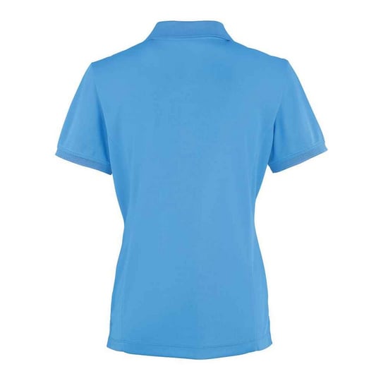 Premier Womens/Ladies Coolchecker Polo Shirt (Sapphire) - Image 2
