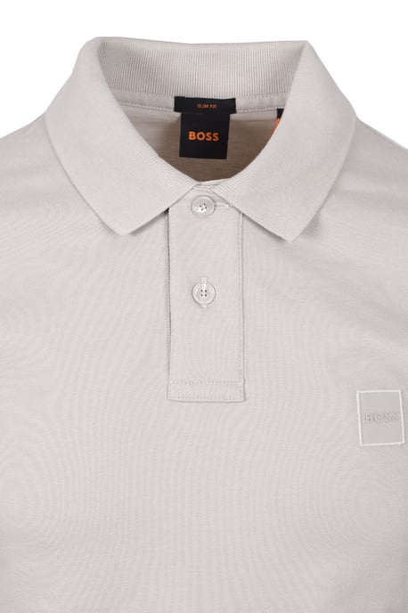 Camisa Polo Boss Orange PASSENGER Gris - Image 2