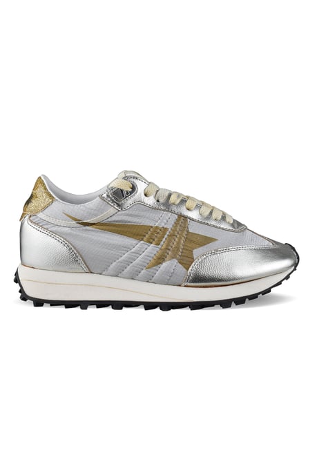 Golden Goose Deluxe Brand Sneakers Maratón Plateado - Image 1