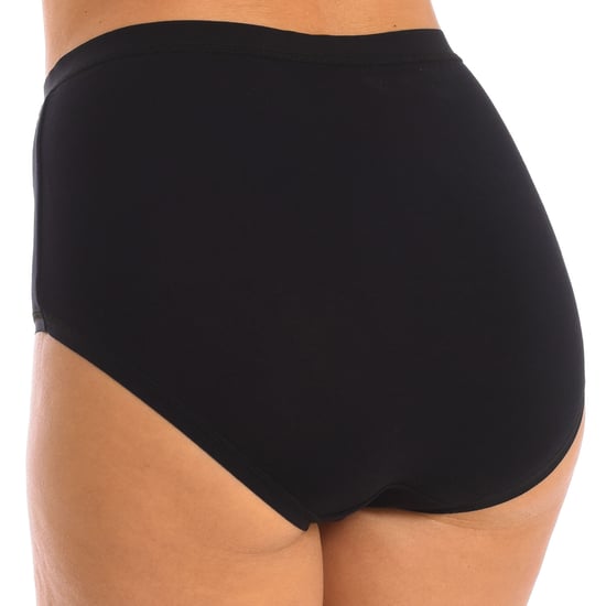 Paquete de 2 pantalones de cintura alta de bambú para mujer Q908 - Image 4