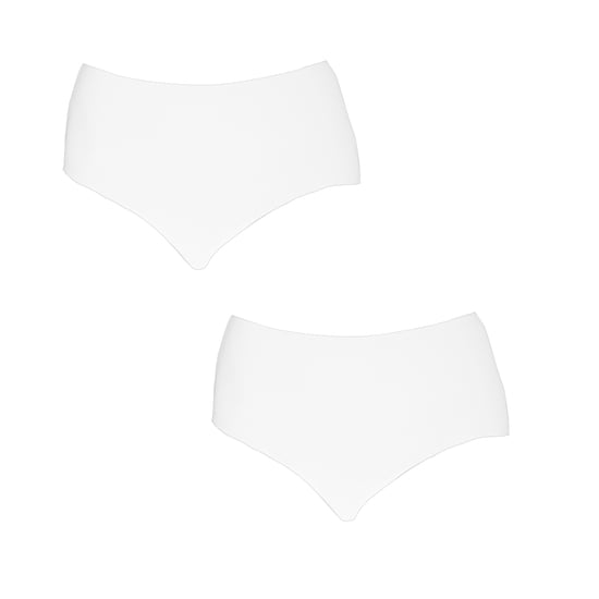 Paquete de 2 Panties de Cintura Alta de Bambú para Mujer Q906 - Image 1