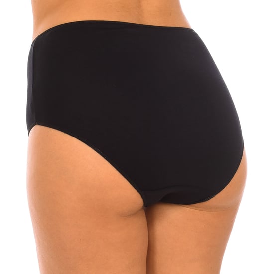 Paquete de 2 Panties de Cintura Alta de Bambú para Mujer Q906 - Image 4