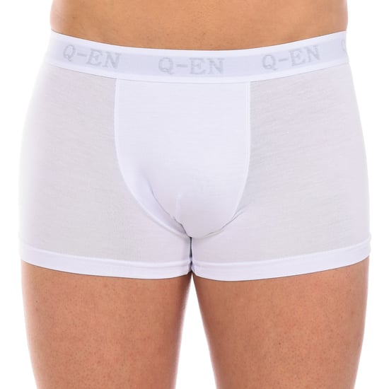 Bóxer elástico de bambú para hombres, transpirable Q500 - Image 1