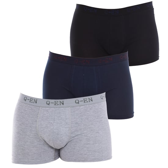 Paquete de 3 bóxers de algodón bambú elástico para hombres Q501 - Image 1