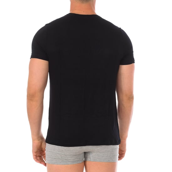 Camiseta Interior de Manga Corta de Bambú para Hombre Q602 - Image 3