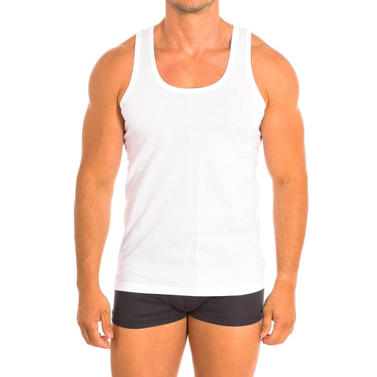 Camiseta sin mangas de bambú para hombre Q1001 - Image 1