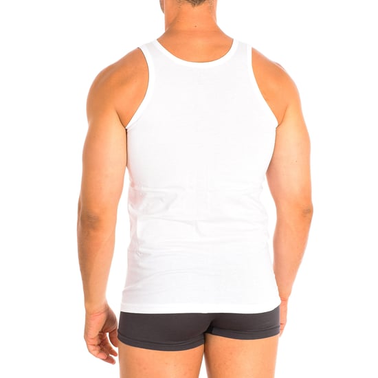 Camiseta sin mangas de bambú para hombre Q1001 - Image 3