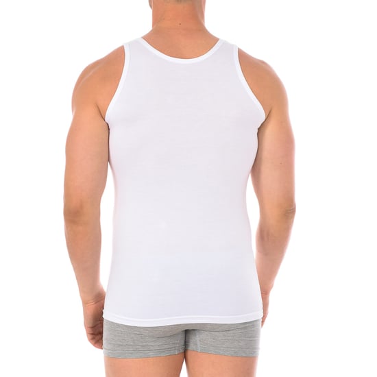Camiseta sin mangas de bambú para hombre Q600 - Image 3