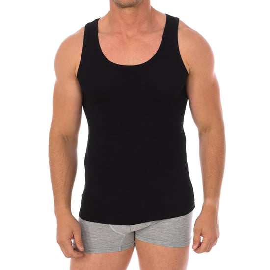 Camiseta sin mangas de bambú para hombres Q600 - Image 1