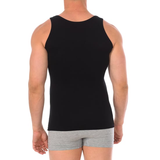 Camiseta sin mangas de bambú para hombres Q600 - Image 3