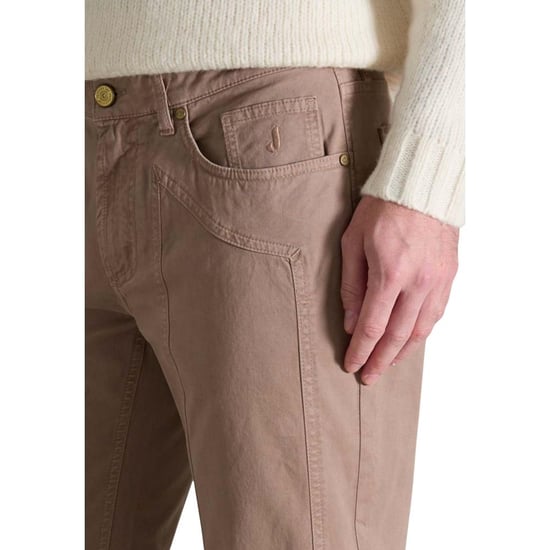 Pantalones Casual con Parche en la Rodilla - Image 4