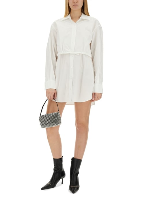 Vestido de camisa de algodón - Image 1