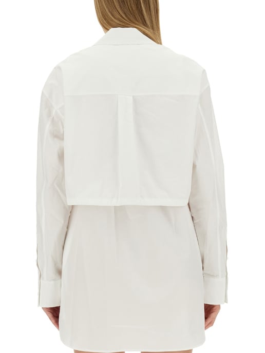 Vestido de camisa de algodón - Image 3