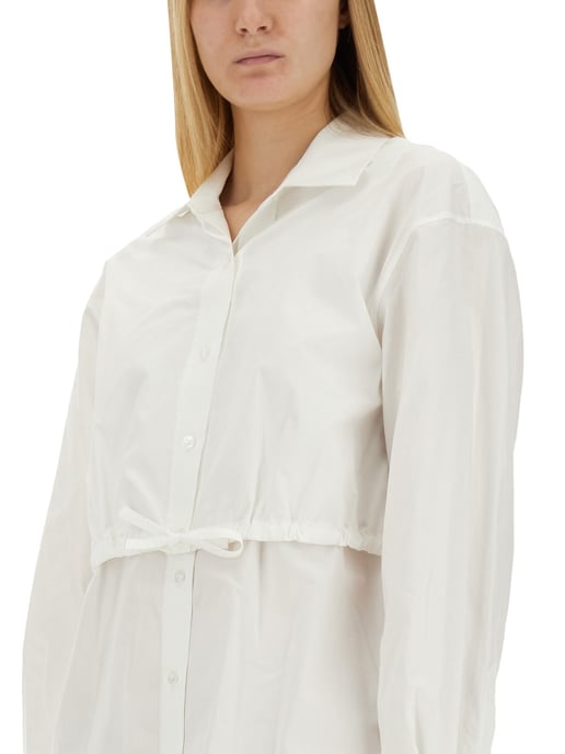 Vestido de camisa de algodón - Image 4