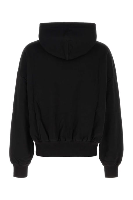 Sudadera de algodón negra - Image 2