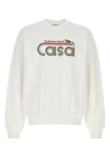 Sudadera de algodón blanca - Image 1