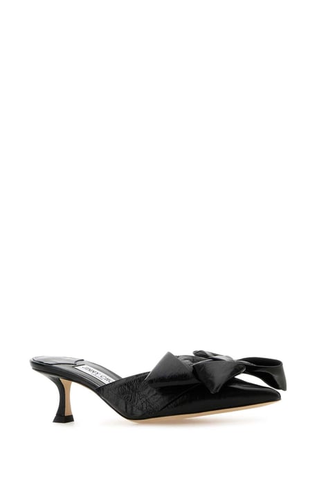 Mulas Staz de Cuero Negro - Image 2