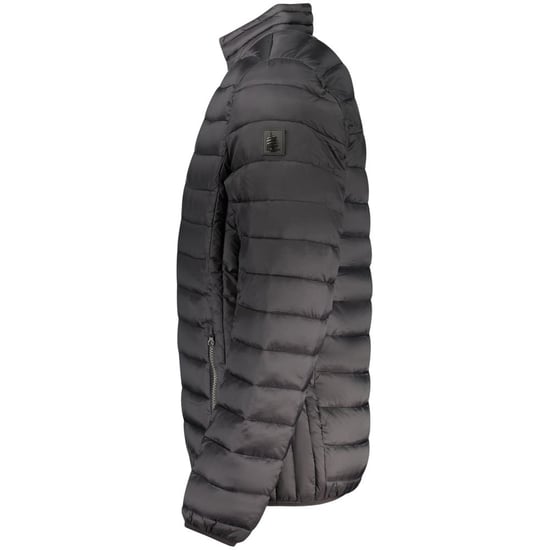 Chaqueta de Cuero de Motociclista con Herrajes Plateados - Image 3