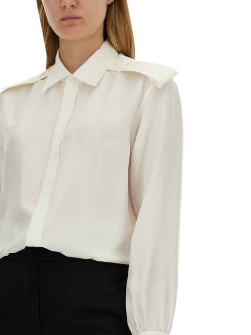 Camisa de Seda Blanca - Image 1