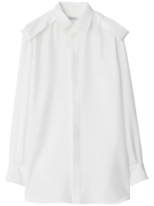 Camisa de Seda Blanca - Image 2