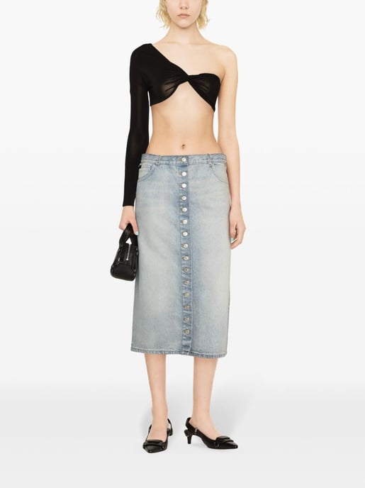 Falda Midi de Mezclilla - Image 1