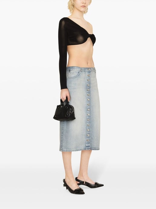 Falda Midi de Mezclilla - Image 3