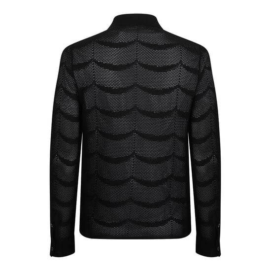 Camisas de seda de algodón negro - Image 2