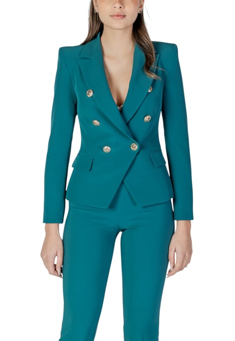 Blazer Ajustado Verde Azulado Modelo dbbteal - Image 1