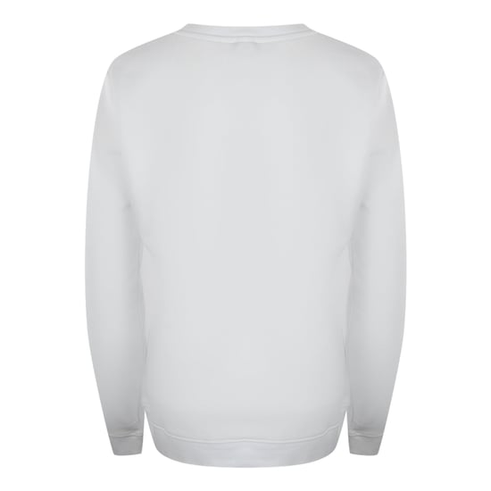 Sudadera Blanca Con Logo De Corazón Rojo Grande De Love Moschino - Image 3