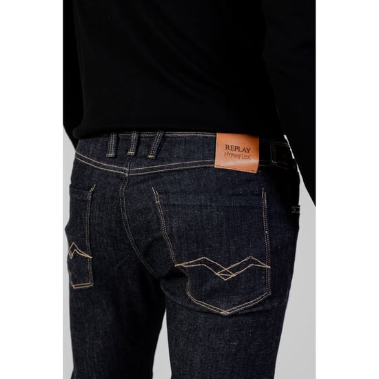 Jeans de Hombre Replay Anbass Slim-Fit en Azul - Image 5