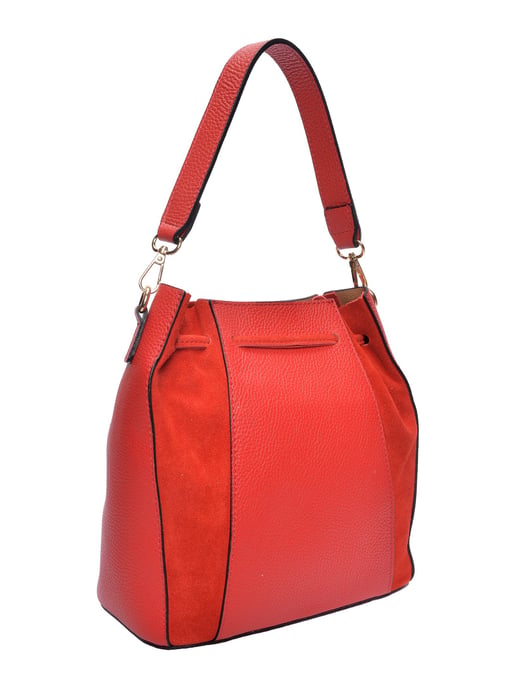 Roberta M Rojo Bolso de cuero - Image 2